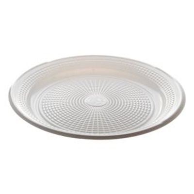 Prato Descartvel Branco 25cm c/1 unid. - Trik Trik