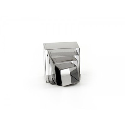 Jg. Cort. Quadrado Mini 4 ps Inox - Caparroz