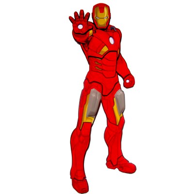 Painel Homem de Ferro 80cm. - Piffer