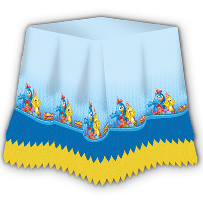 Babado de Crepom Galinha Pintadinha - Festcolor