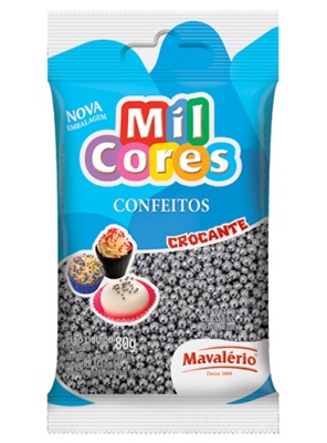 Confeito Aluminizado n.01 - 80grs - Mavalrio