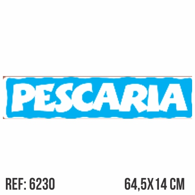 Painel Letreiro Pescaria - Piffer