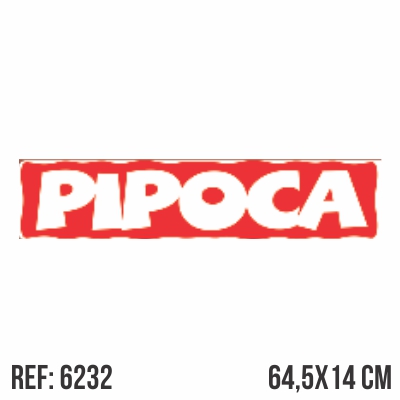 Painel Letreiro Pipoca - Piffer
