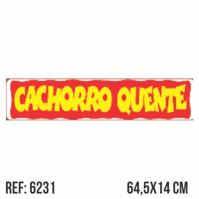 Painel Letreiro Cachorro Quente - Piffer