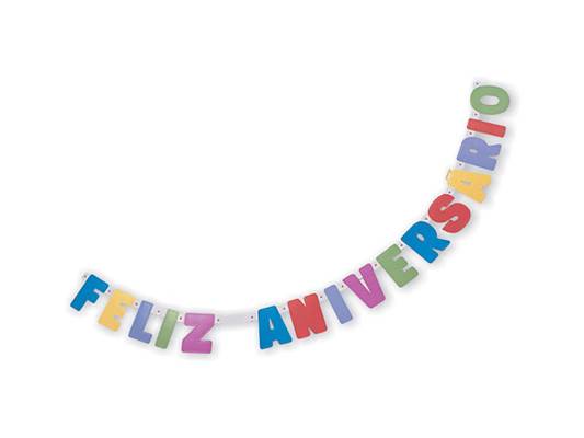 Faixa Feliz Aniversrio - Regina