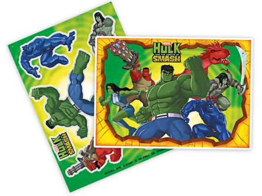 Kit Decorativo Hulk Smash - Regina