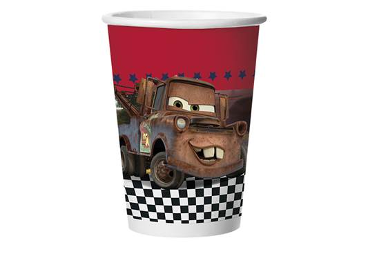 Copo de Papel Cars Corrida (8 unid.) -  Regina