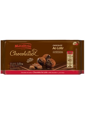 Chocolate Ao Leite Chocolatier 1,01Kg - Mavalrio