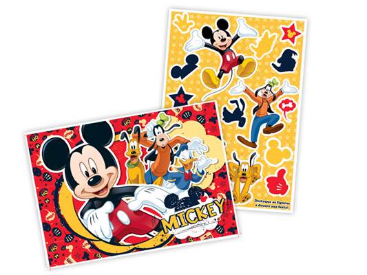 Kit Decorativo Mickey Mouse Clssico - Regina