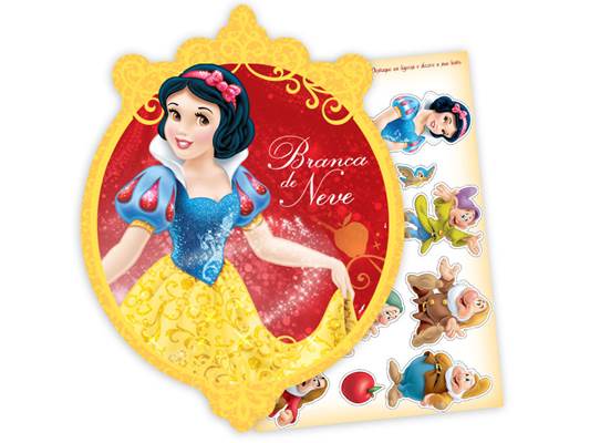 Kit Decorativo Branca de Neve New - Regina