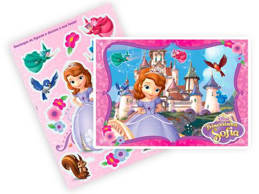 Kit Decorativo Princesa Sofia The First - Regina