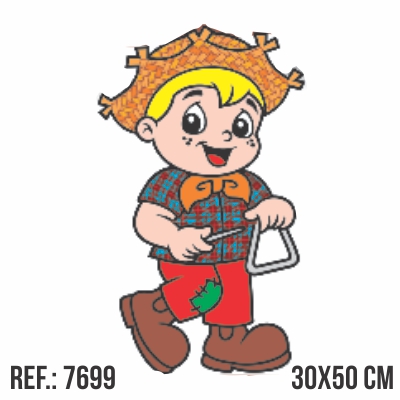 Painel Menino com Triangulo - Piffer