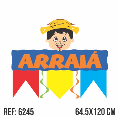 Enfeite p/ Pendurar Menino Caipira - Piffer