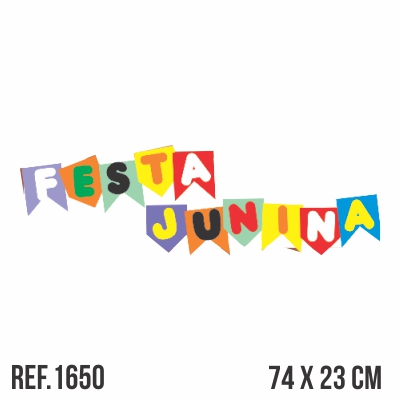 Painel Bandeirolas Coloridas - Piffer